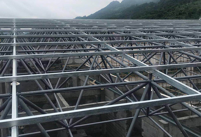 潮州学校艺体楼网架